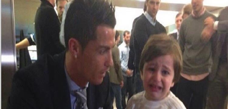 رونالدو والطفل